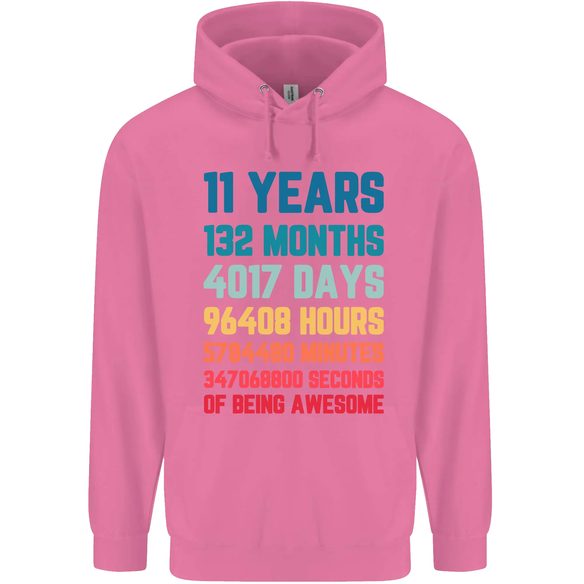 11th Birthday 11 Year Old Childrens Kids Hoodie