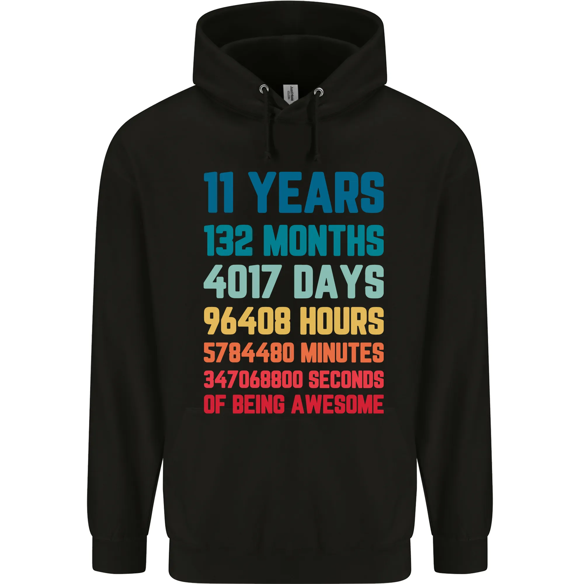 11th Birthday 11 Year Old Childrens Kids Hoodie