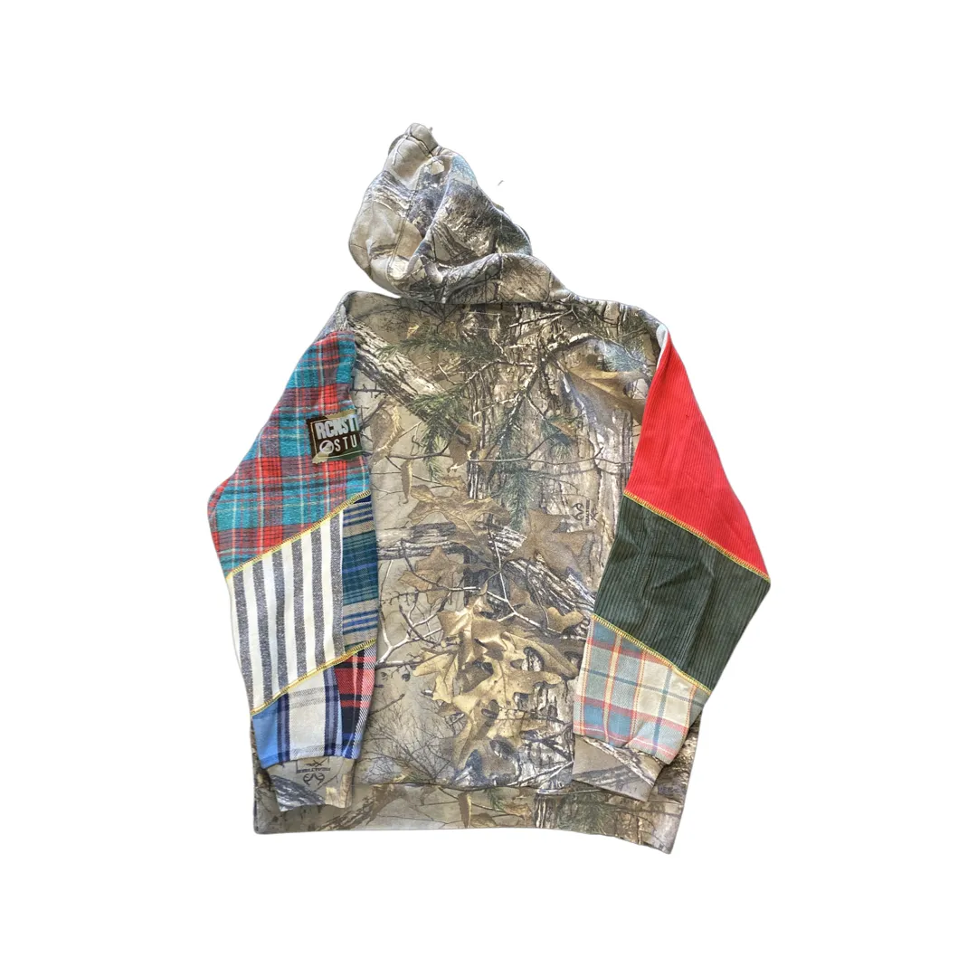 1.22 Camo Sleeve Mix Hoodie // Random Selection