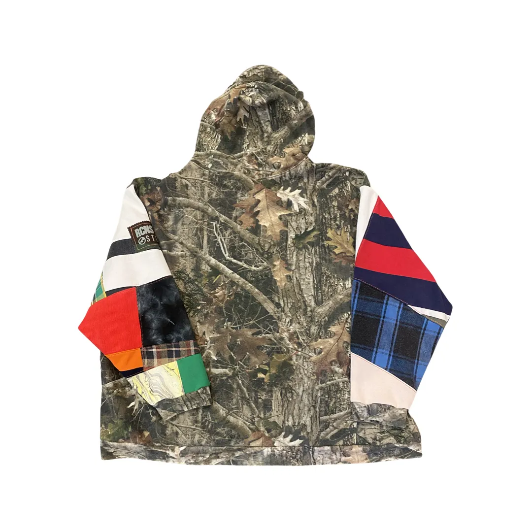 1.22 Camo Sleeve Mix Hoodie // Random Selection