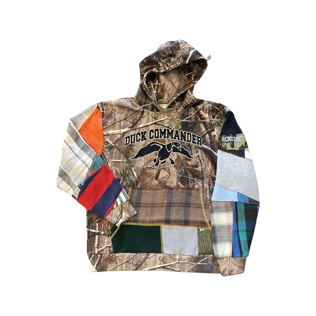 1.22 Camo Sleeve Mix Hoodie // Random Selection