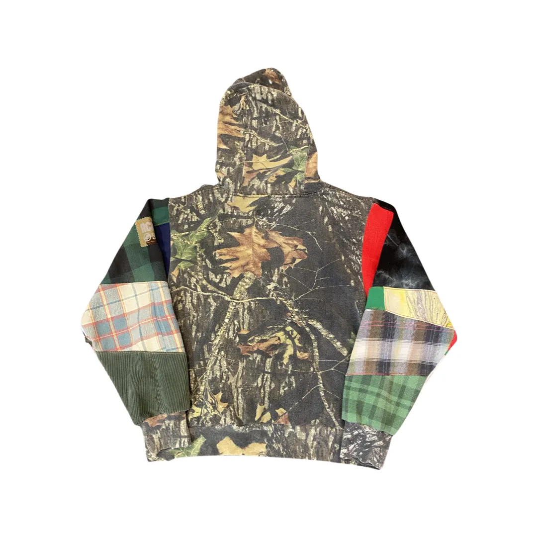 1.22 Camo Sleeve Mix Hoodie // Random Selection