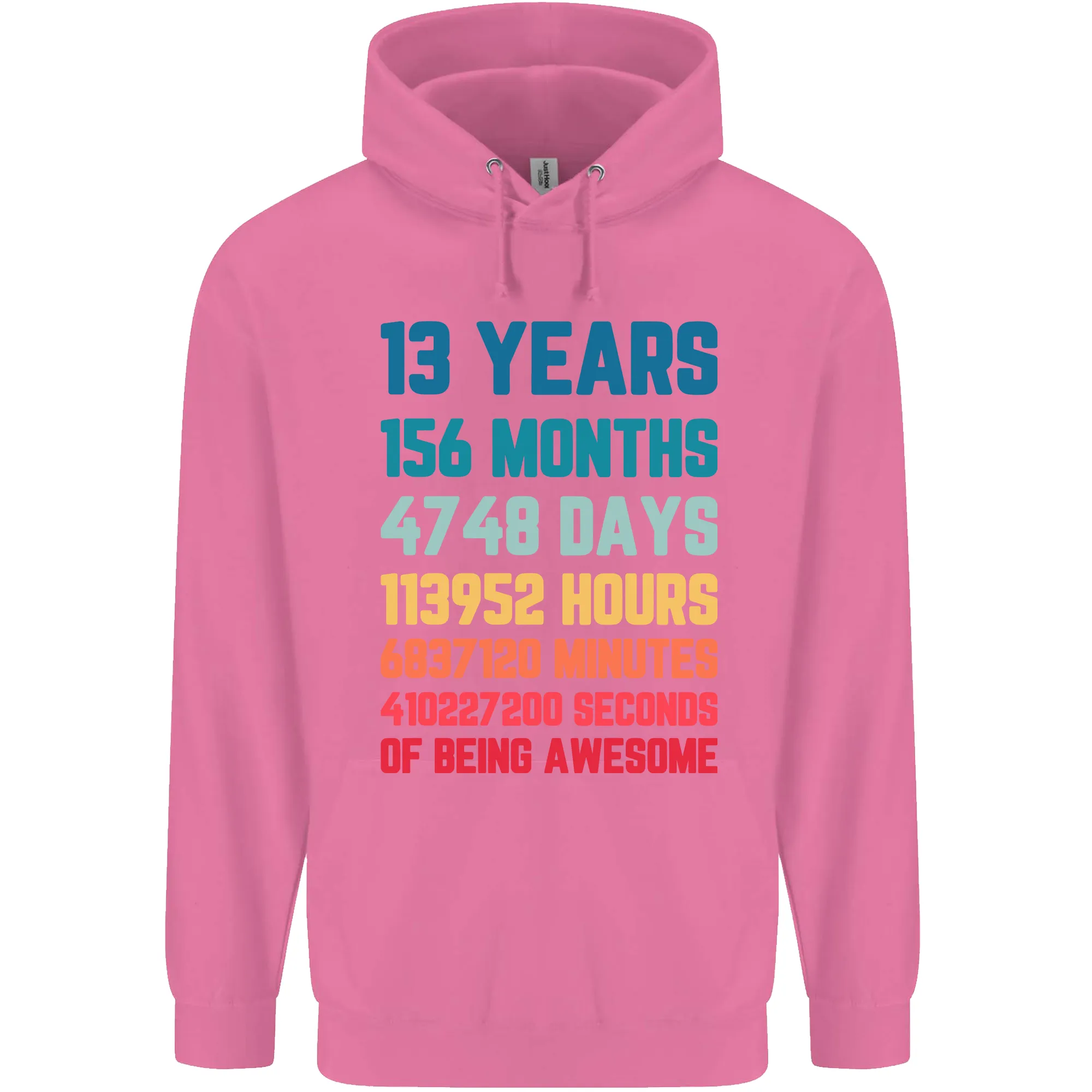 13th Birthday 13 Year Old Childrens Kids Hoodie