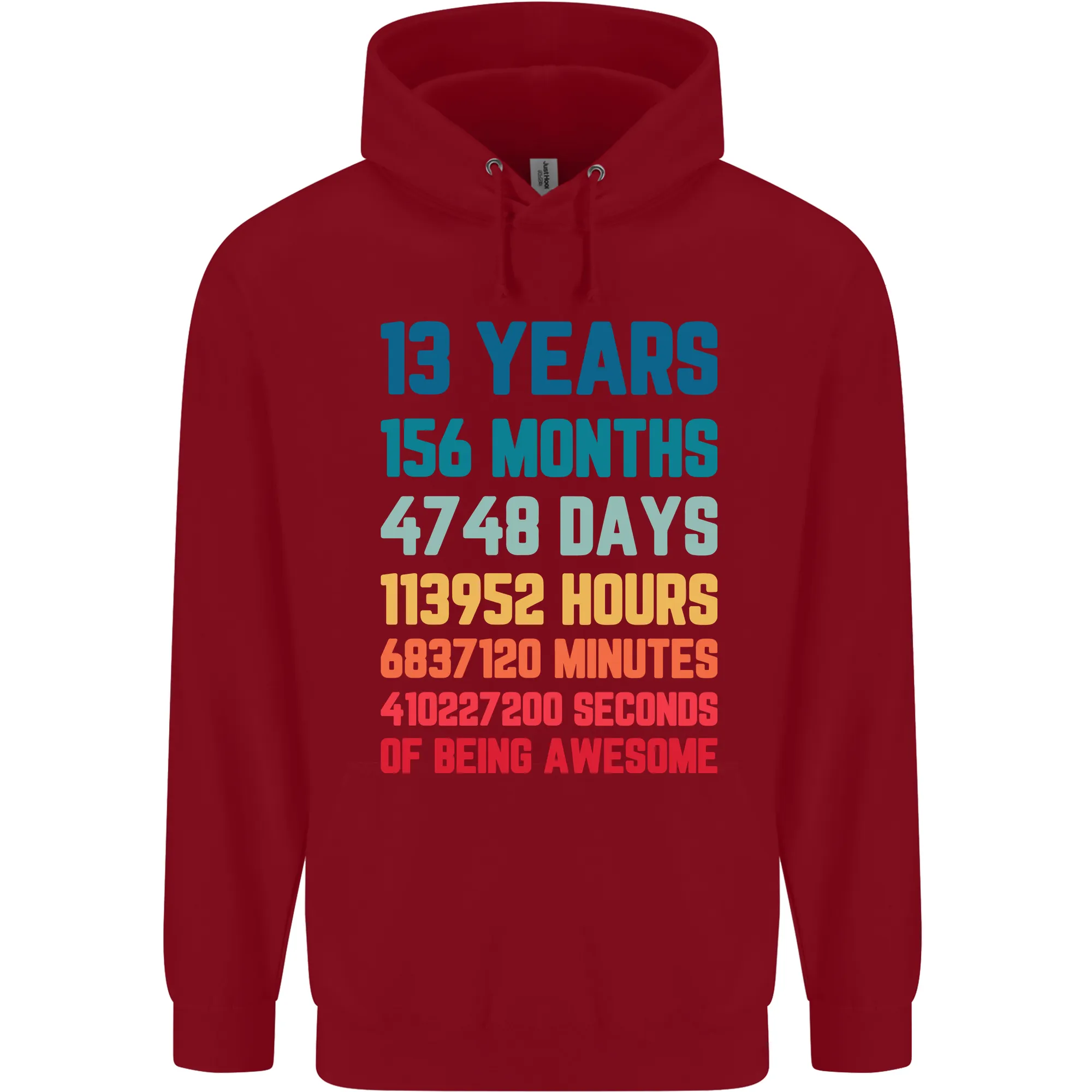 13th Birthday 13 Year Old Childrens Kids Hoodie