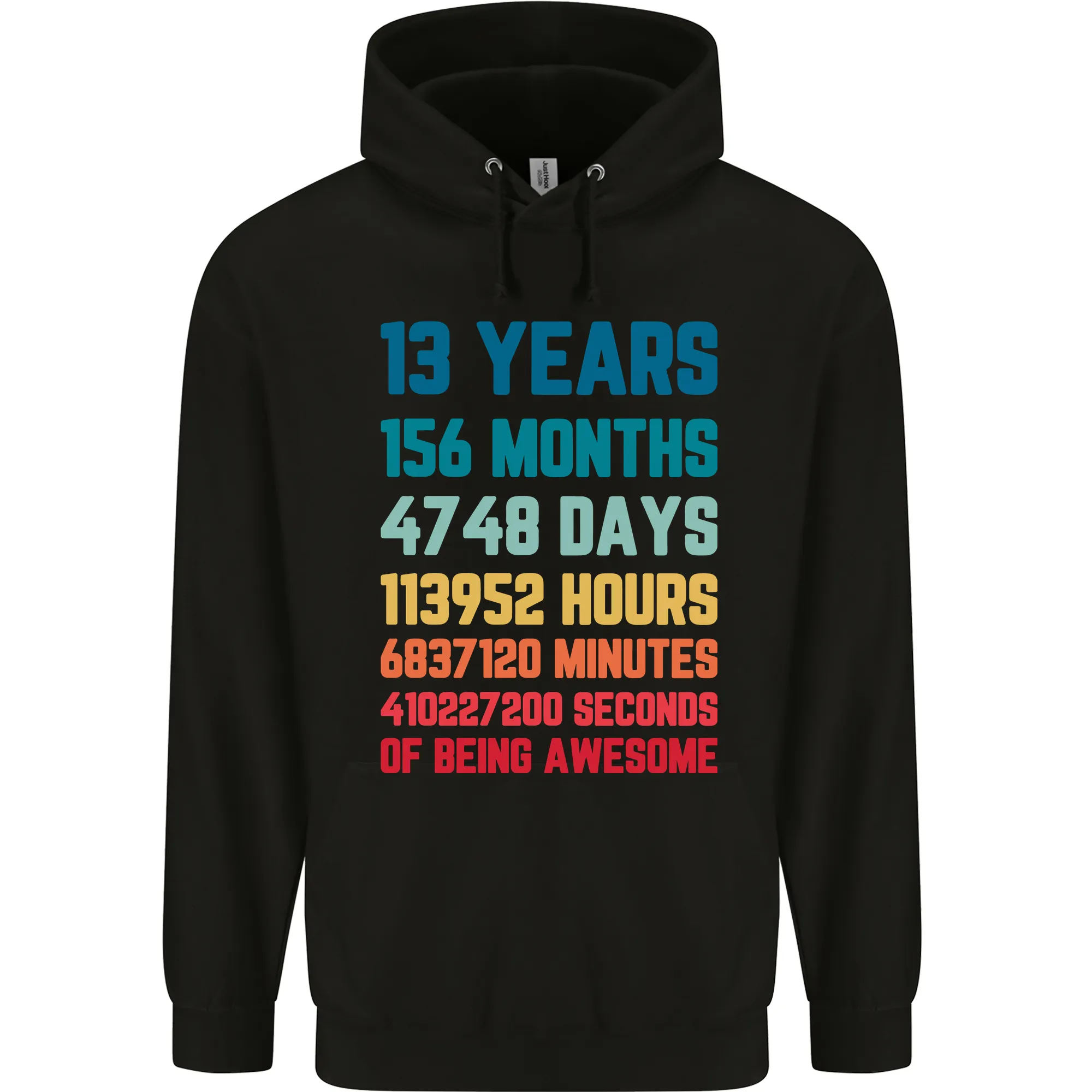 13th Birthday 13 Year Old Childrens Kids Hoodie