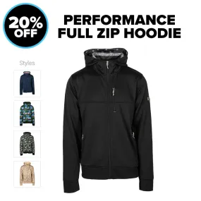 20% OFF FULL ZIP PERFORMANCE HOODIE