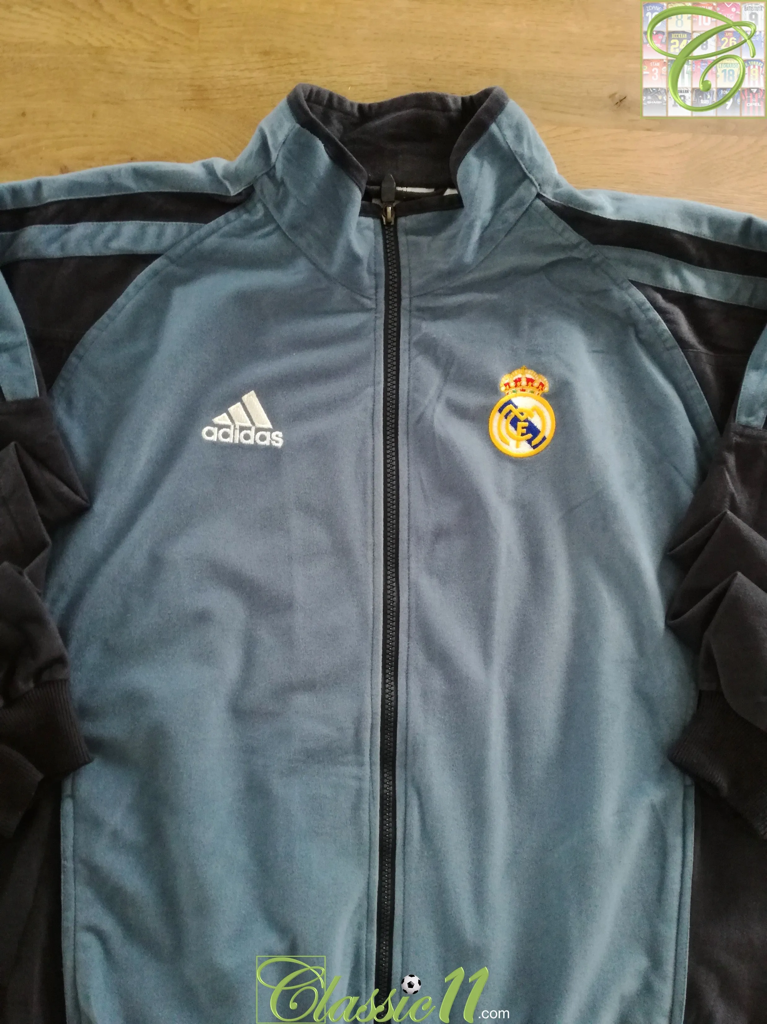 2001/02 Real Madrid Track Jacket (XL)