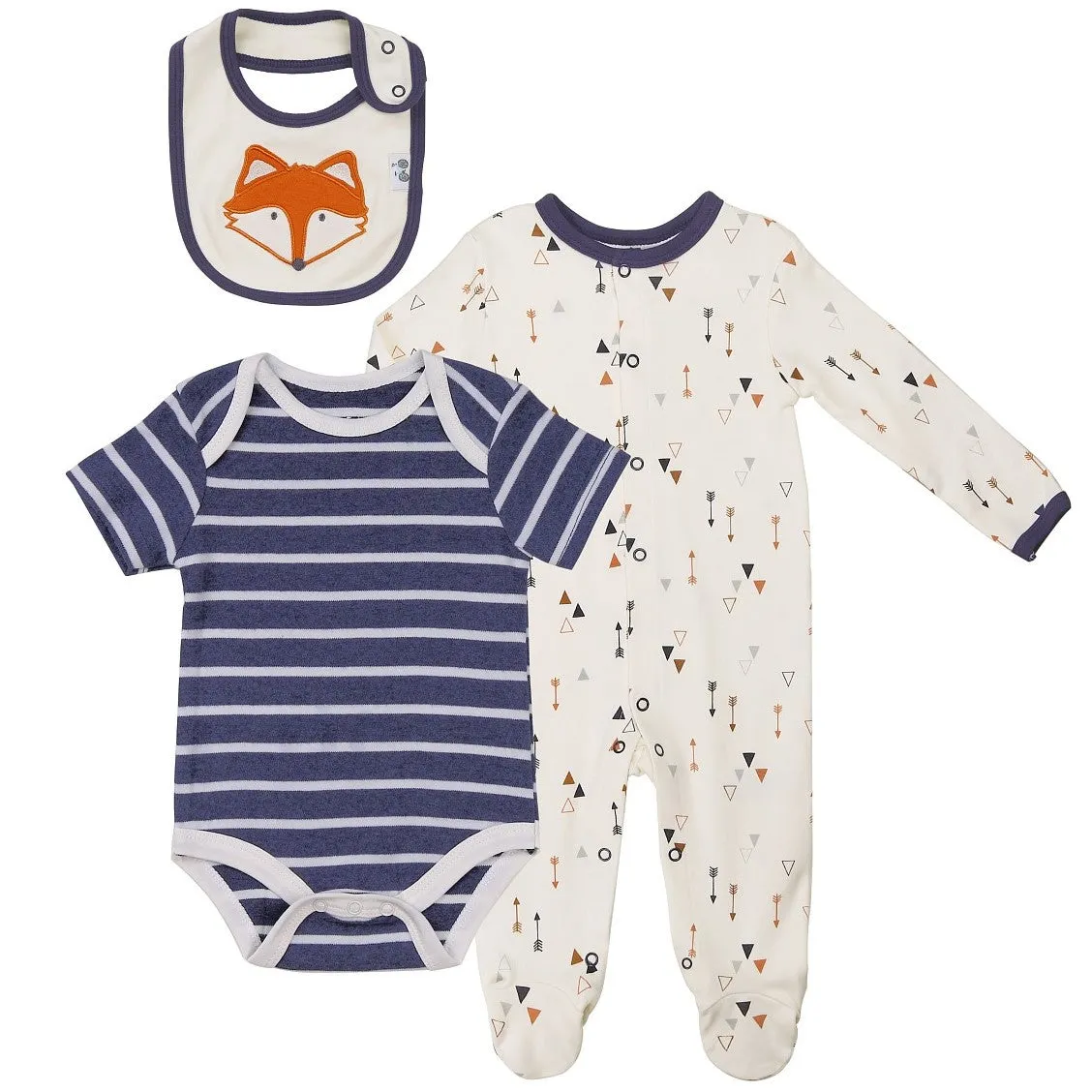 3-Pc Baby Layette Set