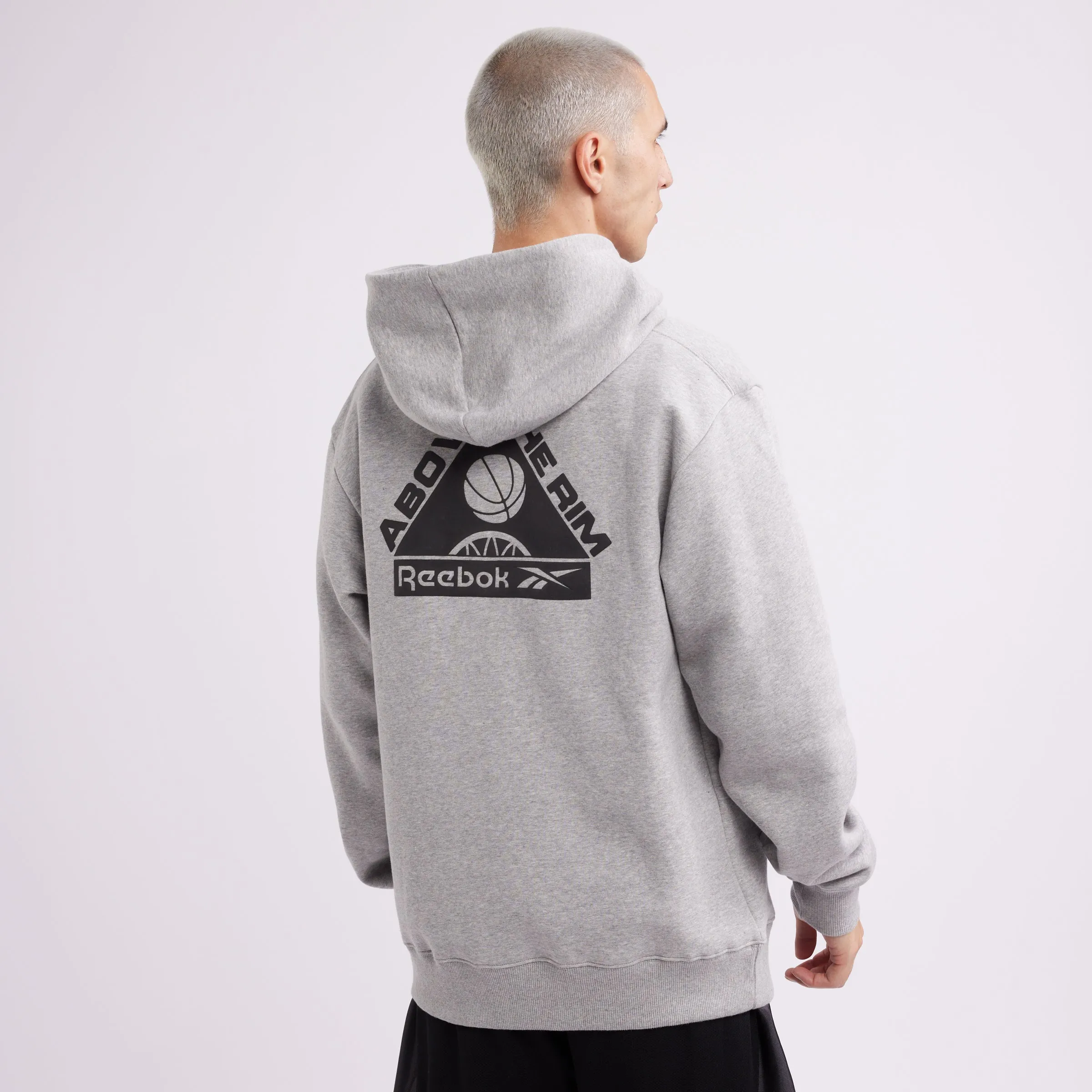 Above The Rim Hoodie Medium Grey Heather