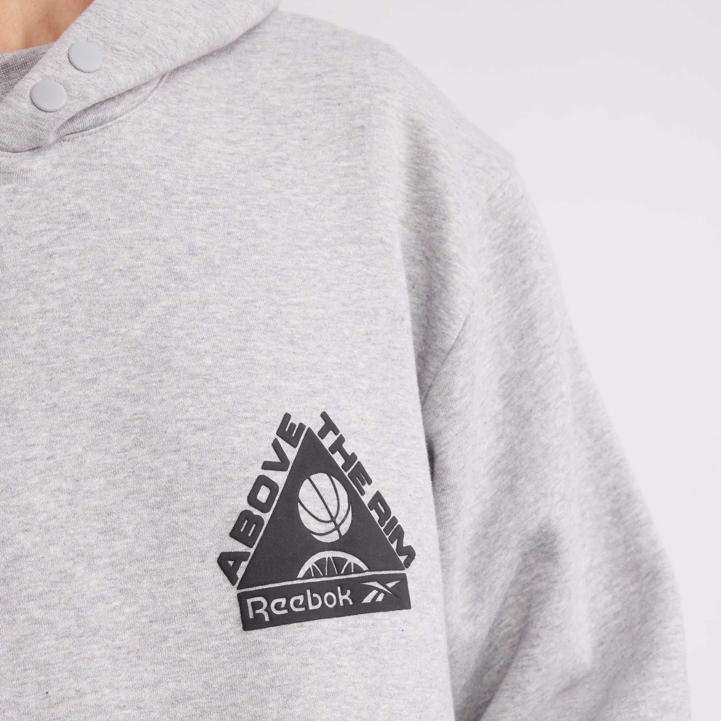 Above The Rim Hoodie Medium Grey Heather