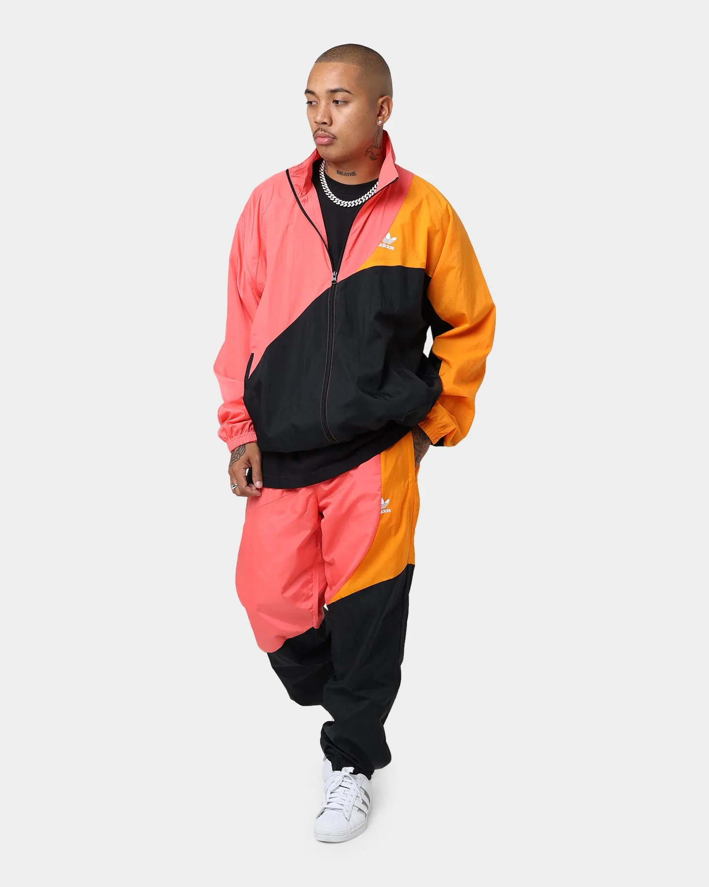 Adidas Adicolor Colorblock Track Jacket Black/Semi Turb