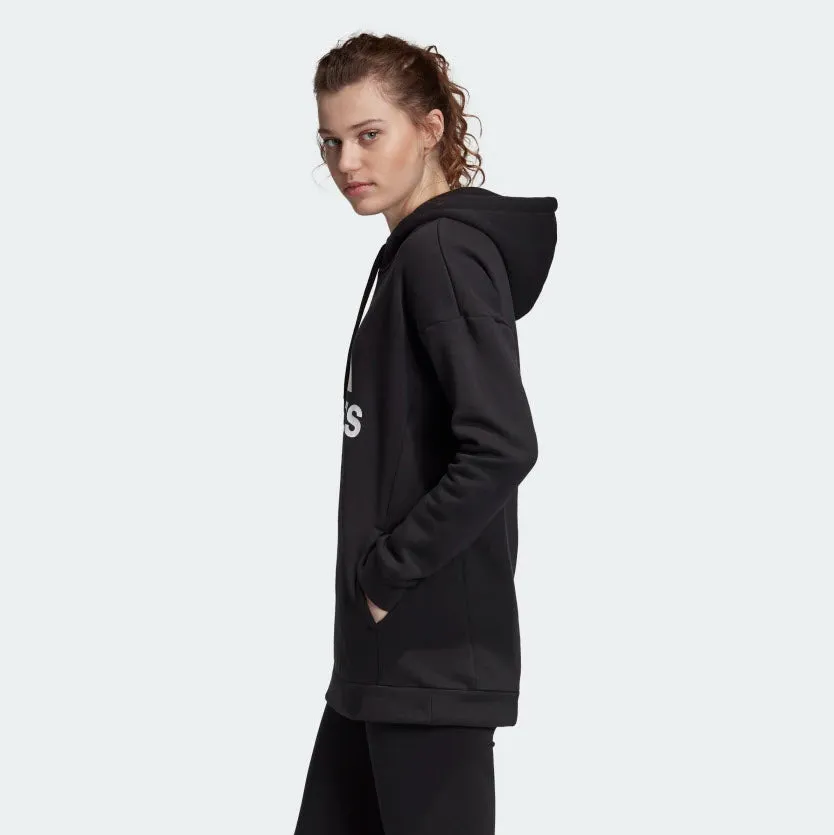 Adidas Must Haves Badge Of Sport Logo Hoodie Black EB3800