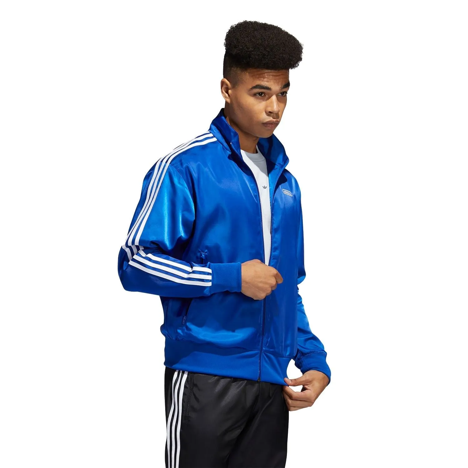 adidas Originals Satin Firebird Track Jacket - Blue