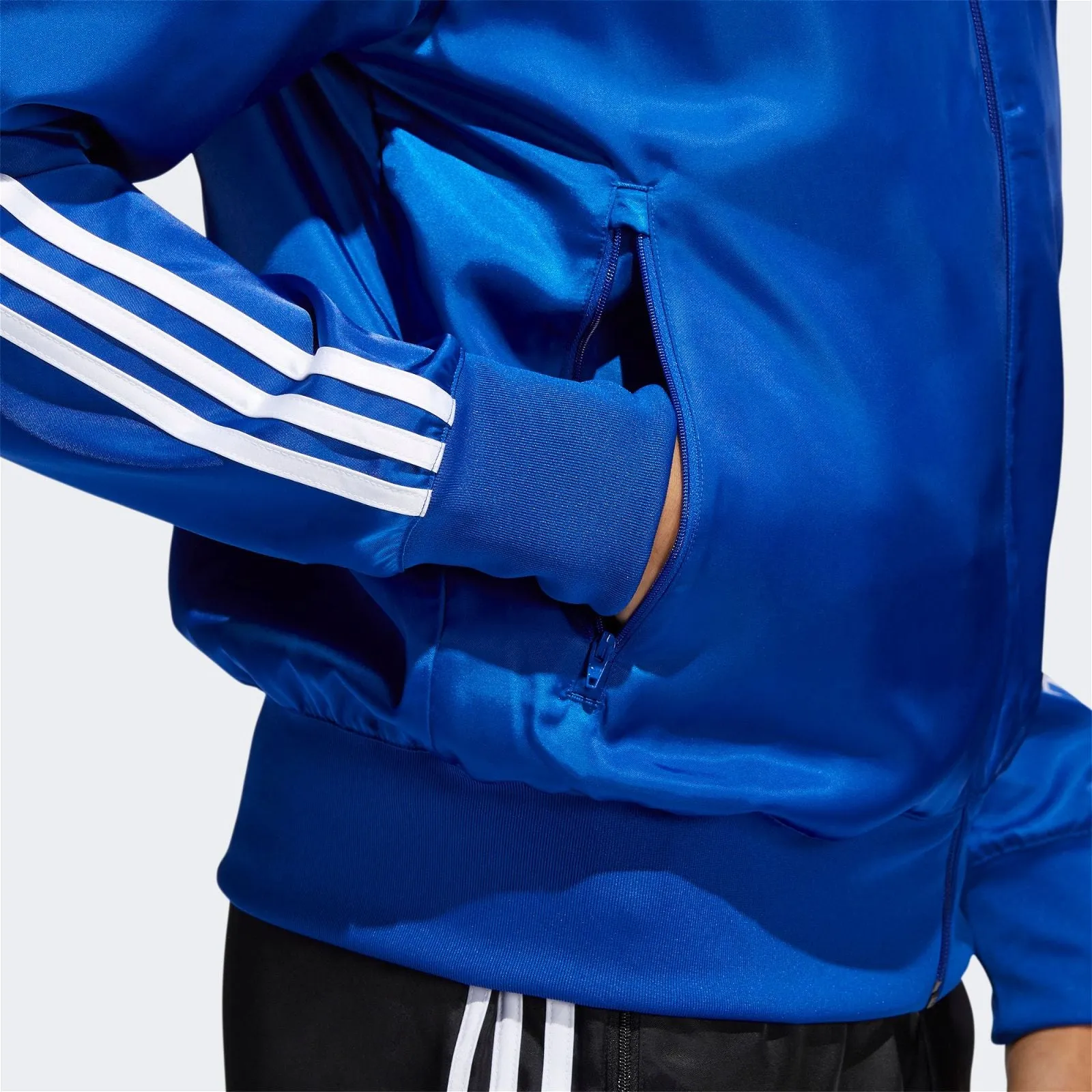 adidas Originals Satin Firebird Track Jacket - Blue