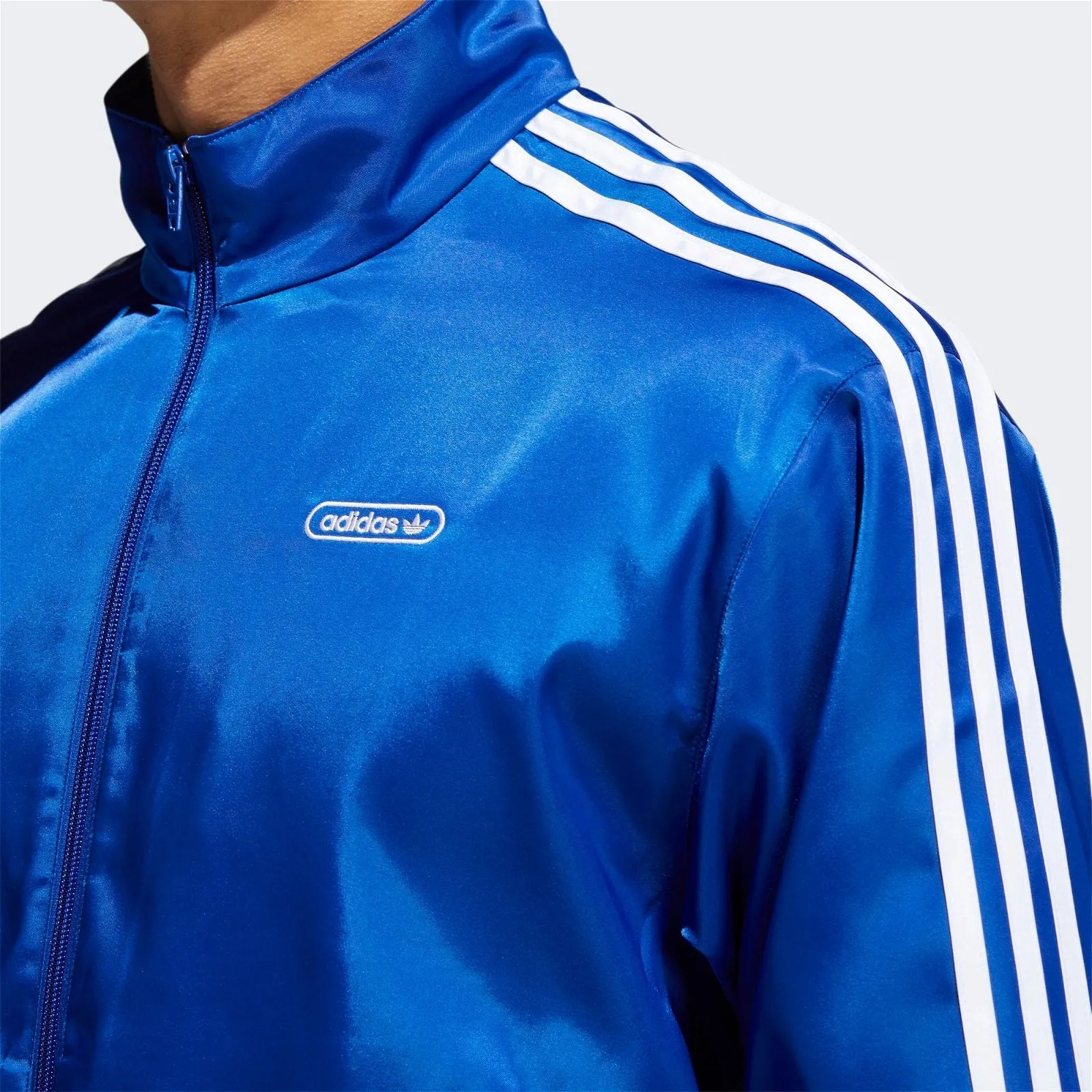 adidas Originals Satin Firebird Track Jacket - Blue