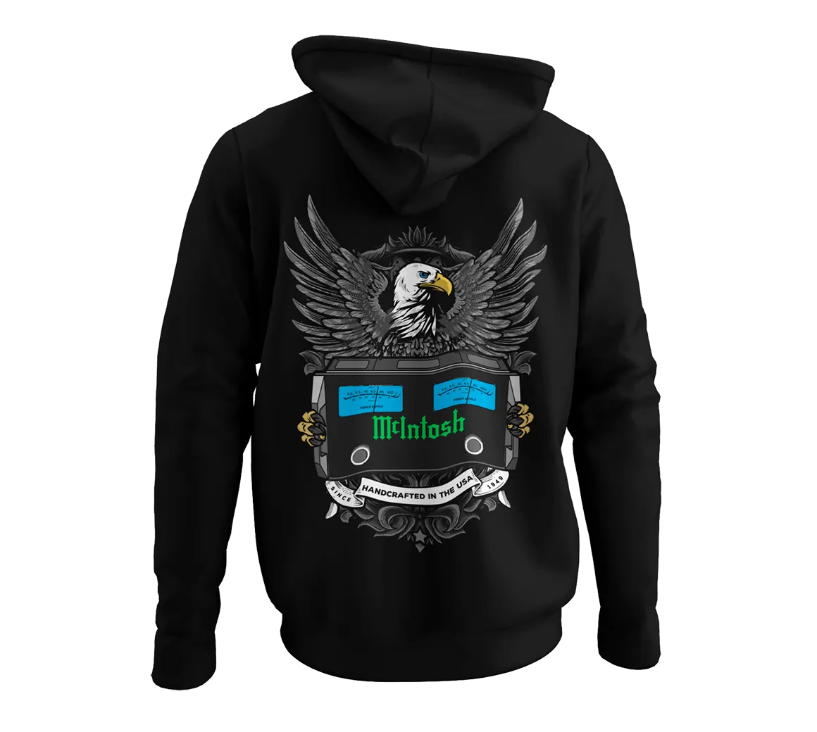 Amplifier and Bald Eagle Hoodie