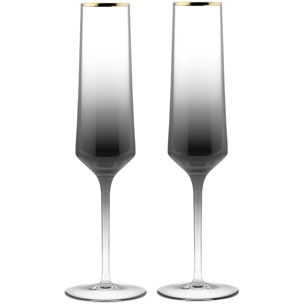 Andy Cartwright Afrique Dusk Champagne Glass Set