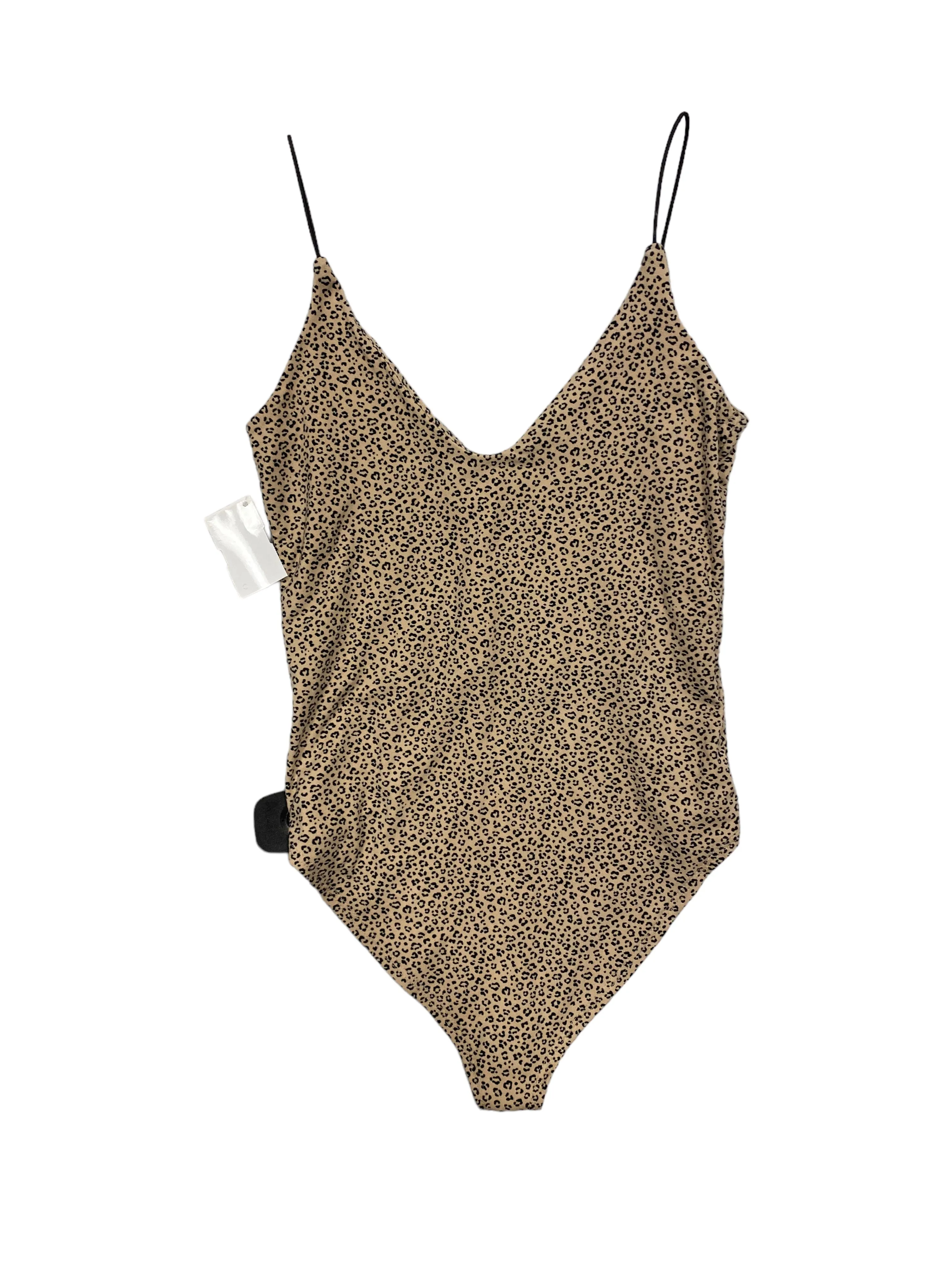 Animal Print Bodysuit Gaze, Size Xs