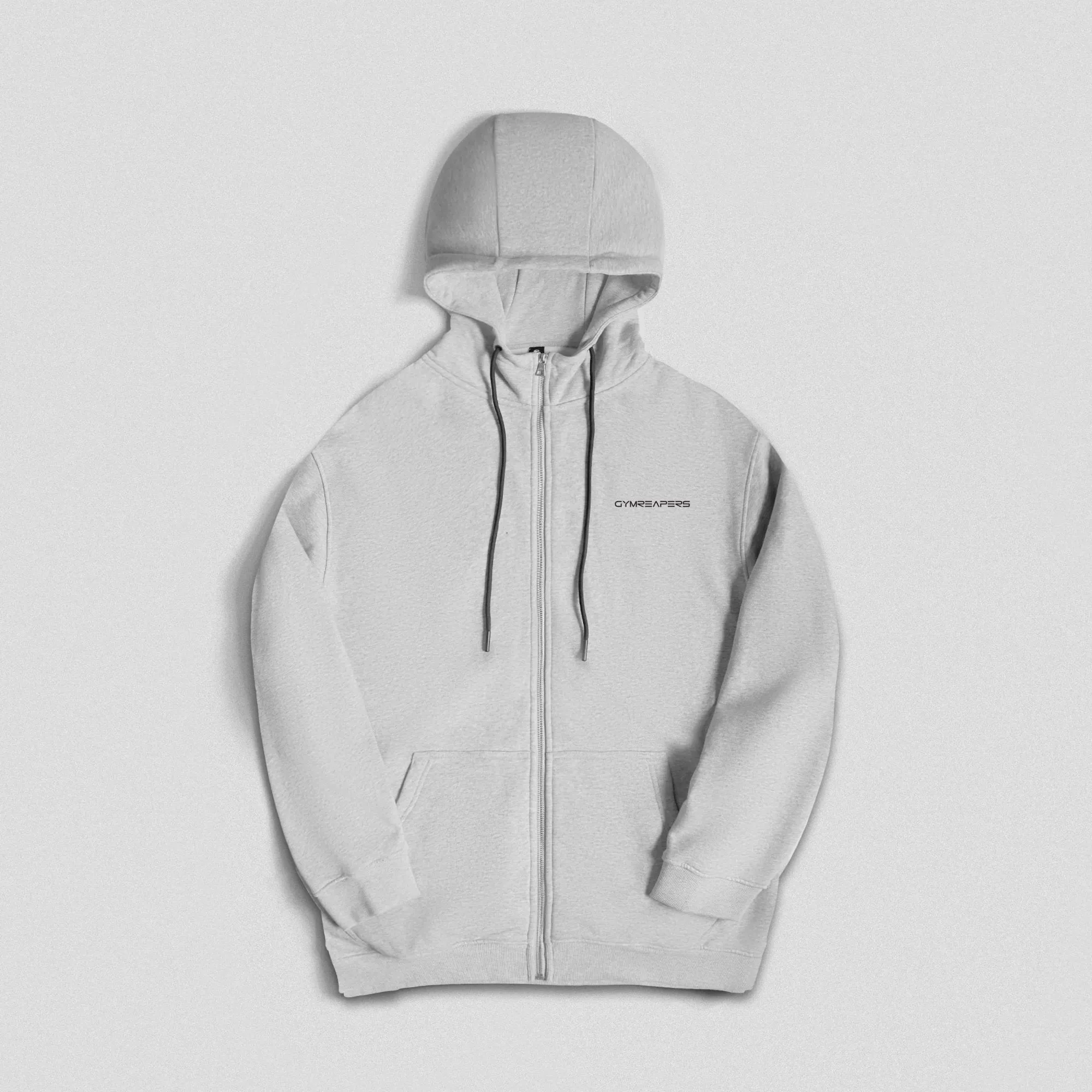 Ascend Zip-Up Hoodie - Heather Gray