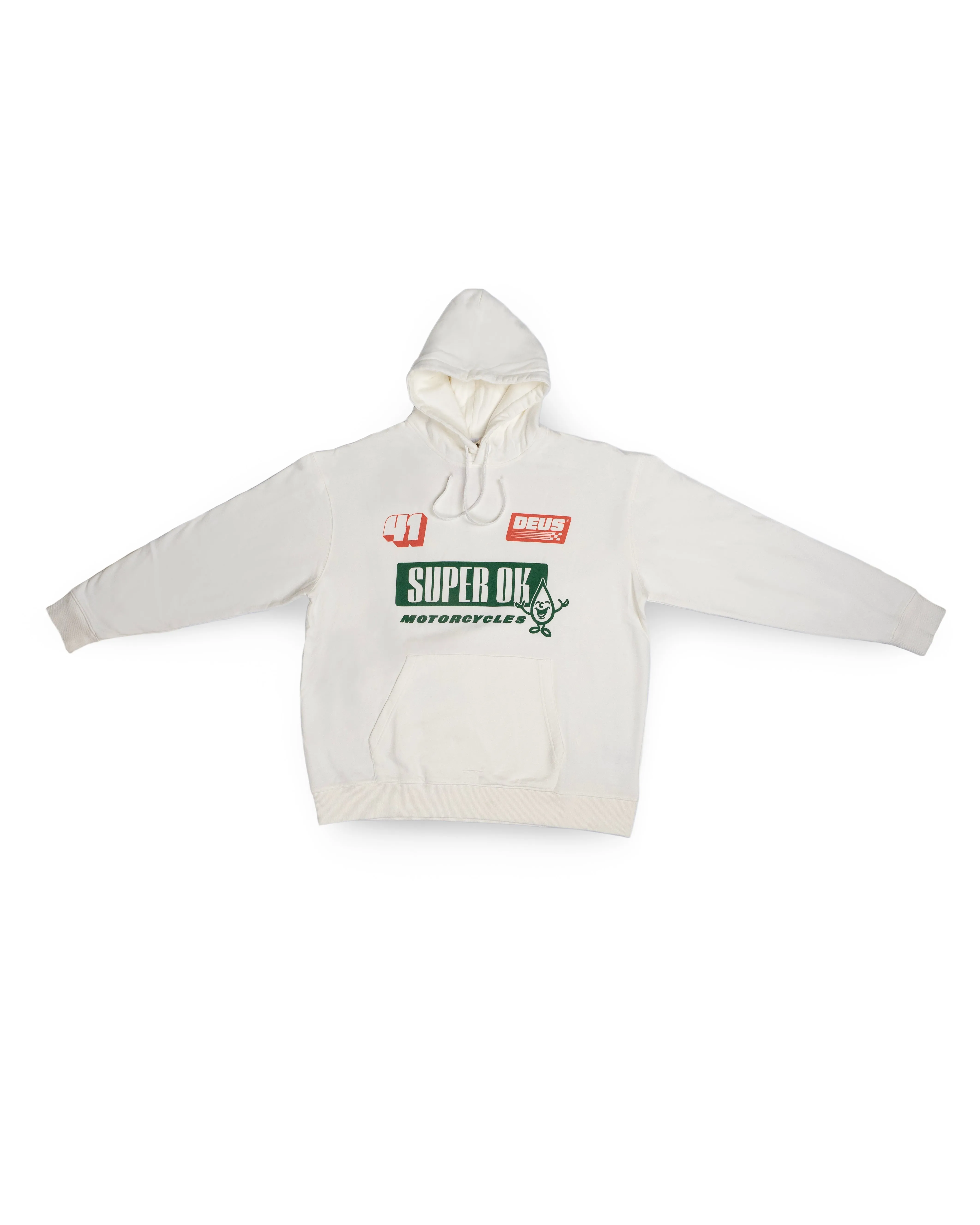 ASTON HOODIE - VINTAGE WHITE