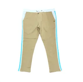 ATIZIANO Alex Pale Khaki zip up sweatpants