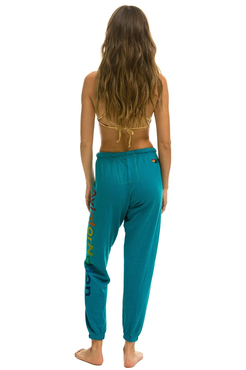 AVIATOR NATION LAS VEGAS SWEATPANTS - TEAL