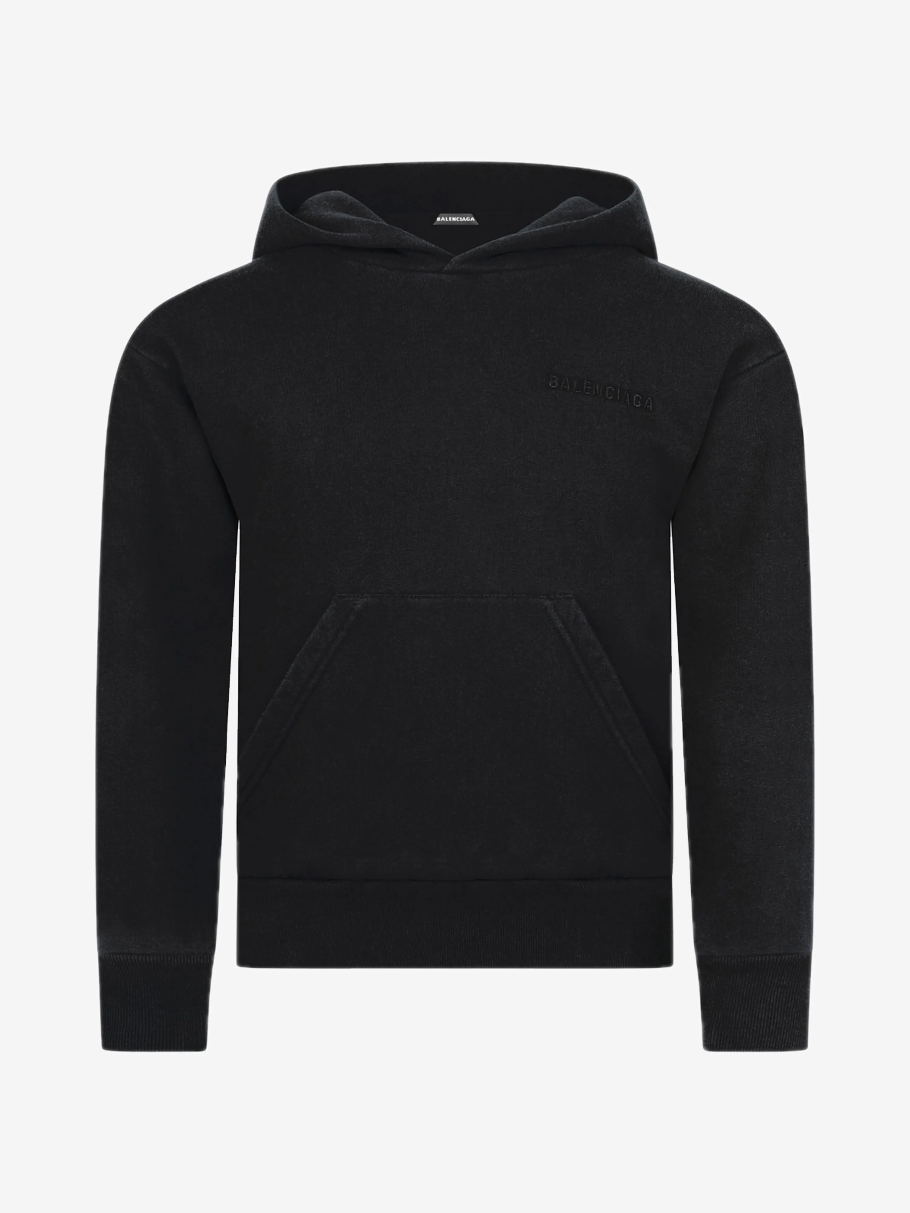 Balenciaga  Embroidered Logo Hoodie