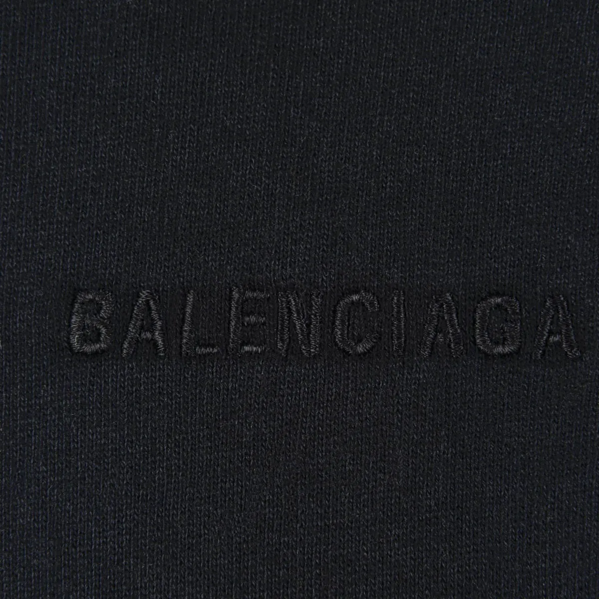 Balenciaga  Embroidered Logo Hoodie