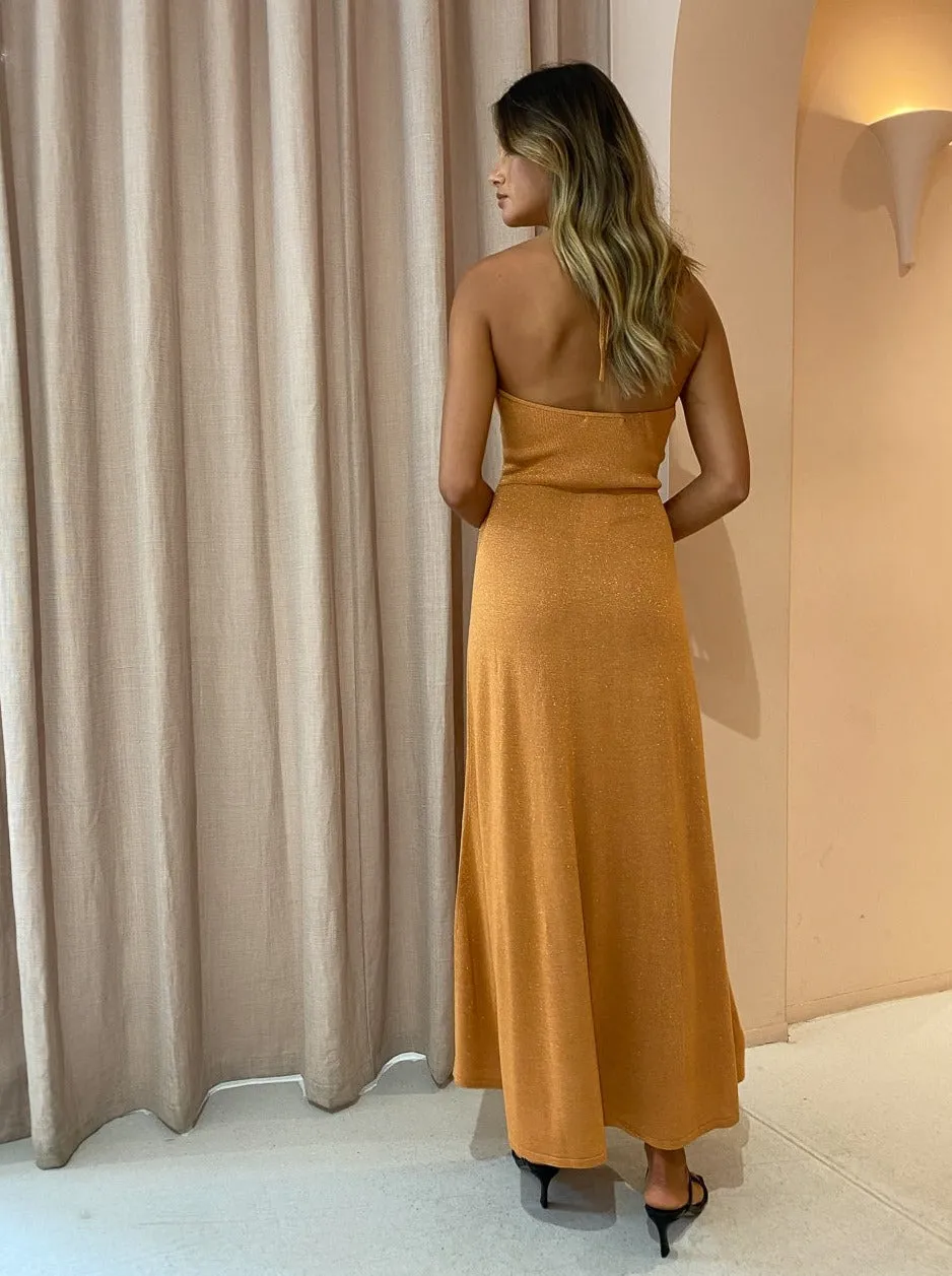 Bec and Bridge Indya Knit Maxi Dress in Desert Sun