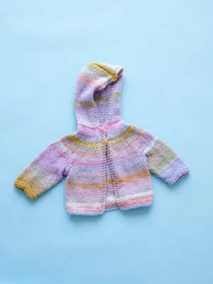 Bellflower Baby Hoodie Pattern (Knit) - Version 2