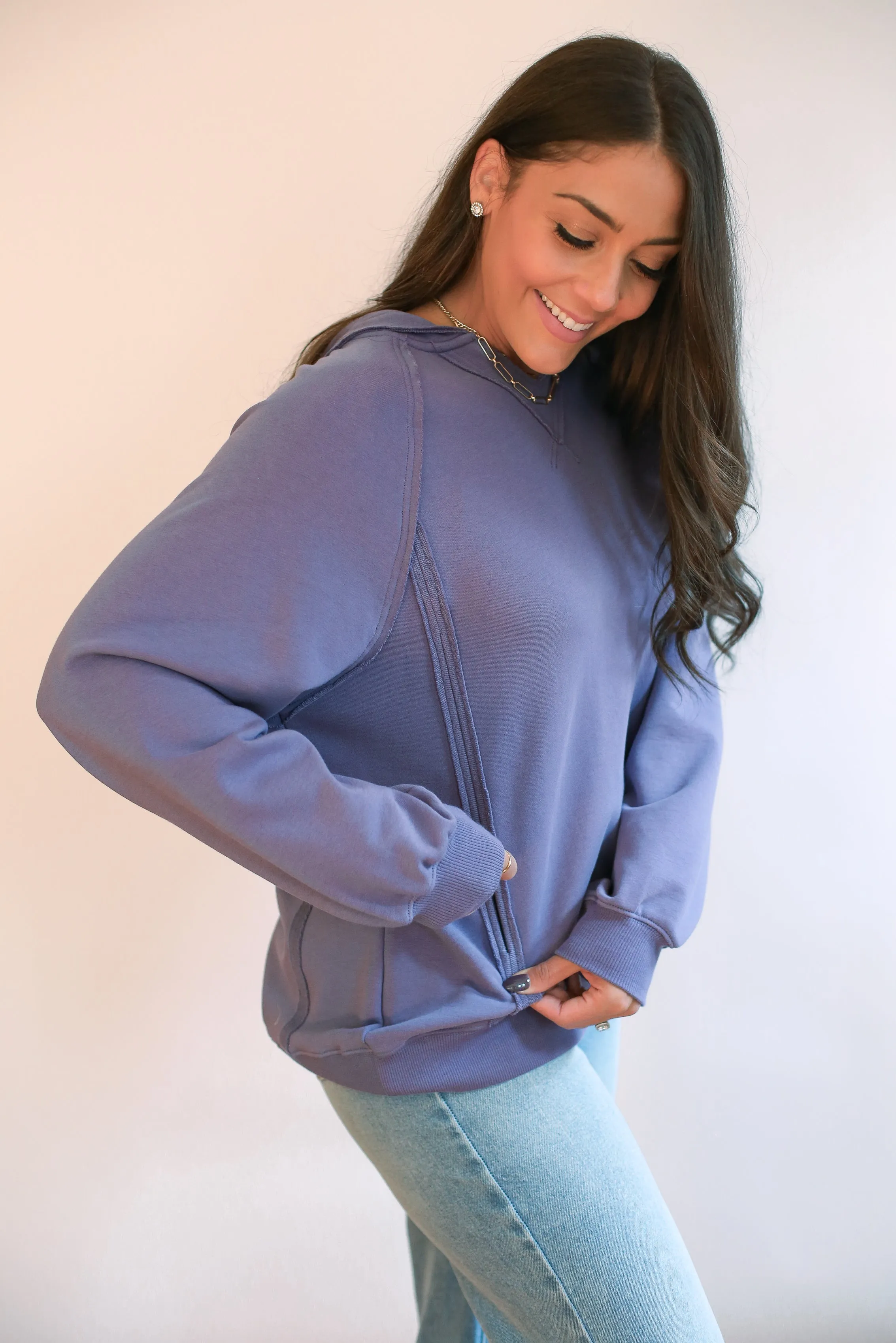 Big Hug Vertical Zip Breastfeeding Hoodie