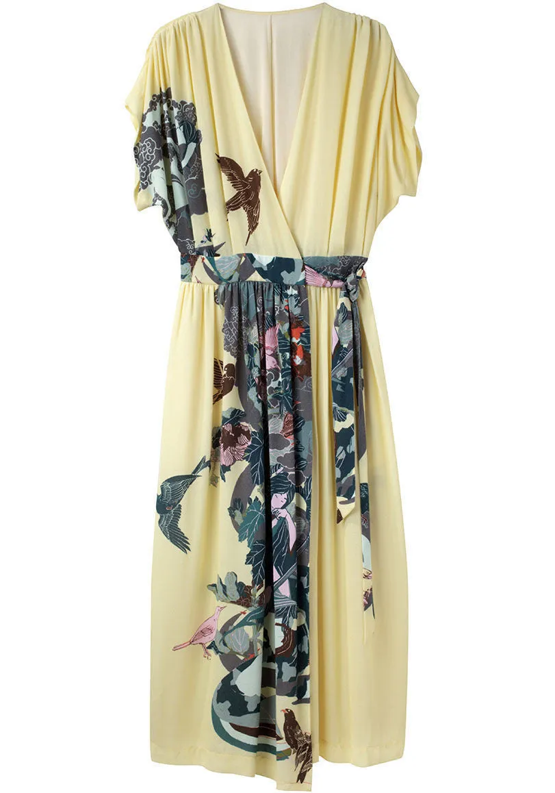 Birdlady Wrap Dress