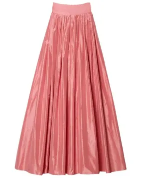 Blush Silk Taffeta Ball Skirt