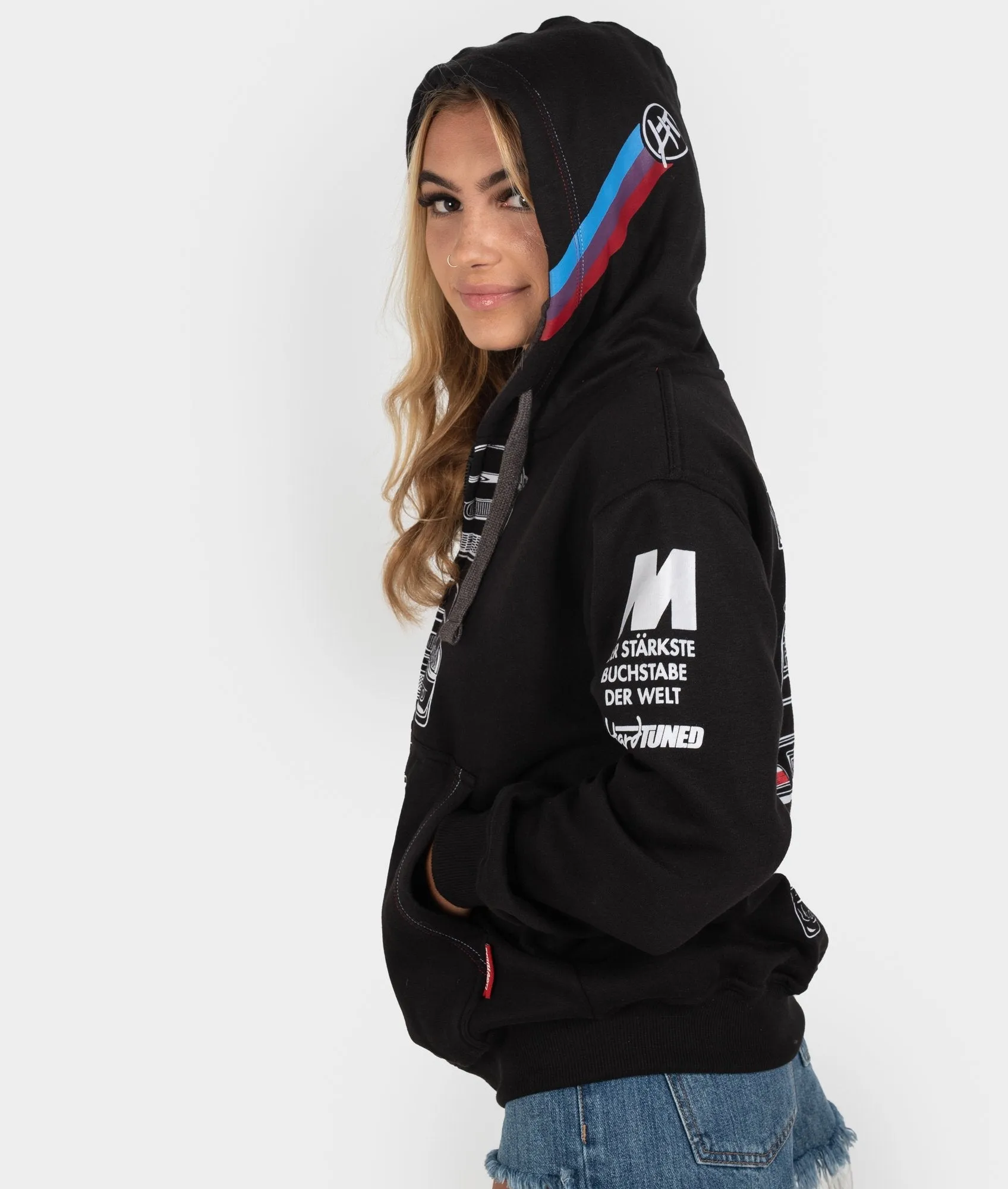 BMW M3 E92, E46, E36, E30 POWER Womens Hoodie