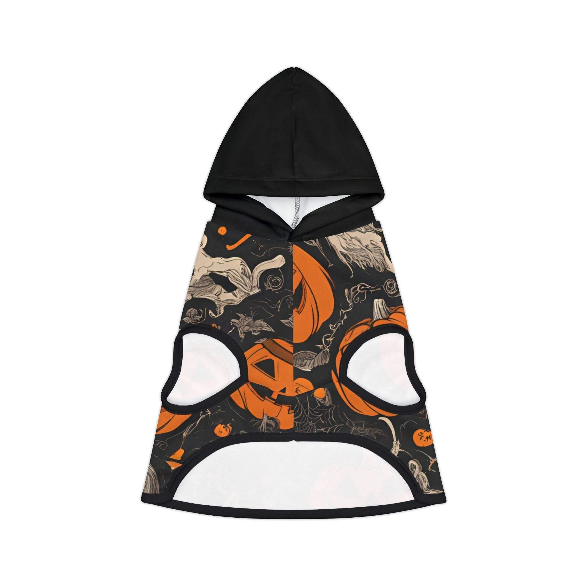 Boo! Halloween Black Pet Hoodie