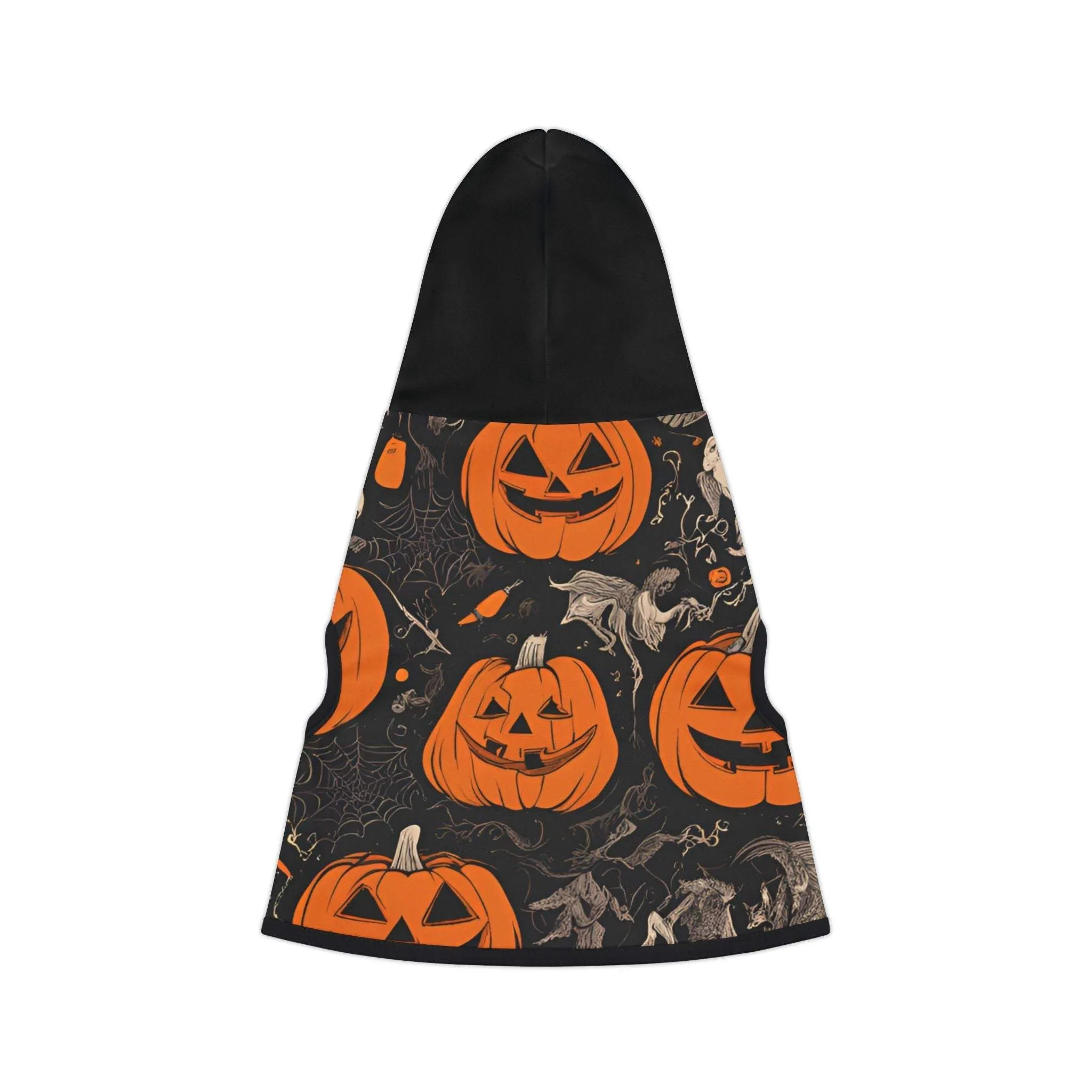 Boo! Halloween Black Pet Hoodie