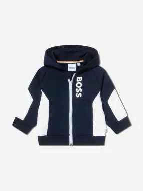 BOSS Baby Boys Logo Zip Up Top