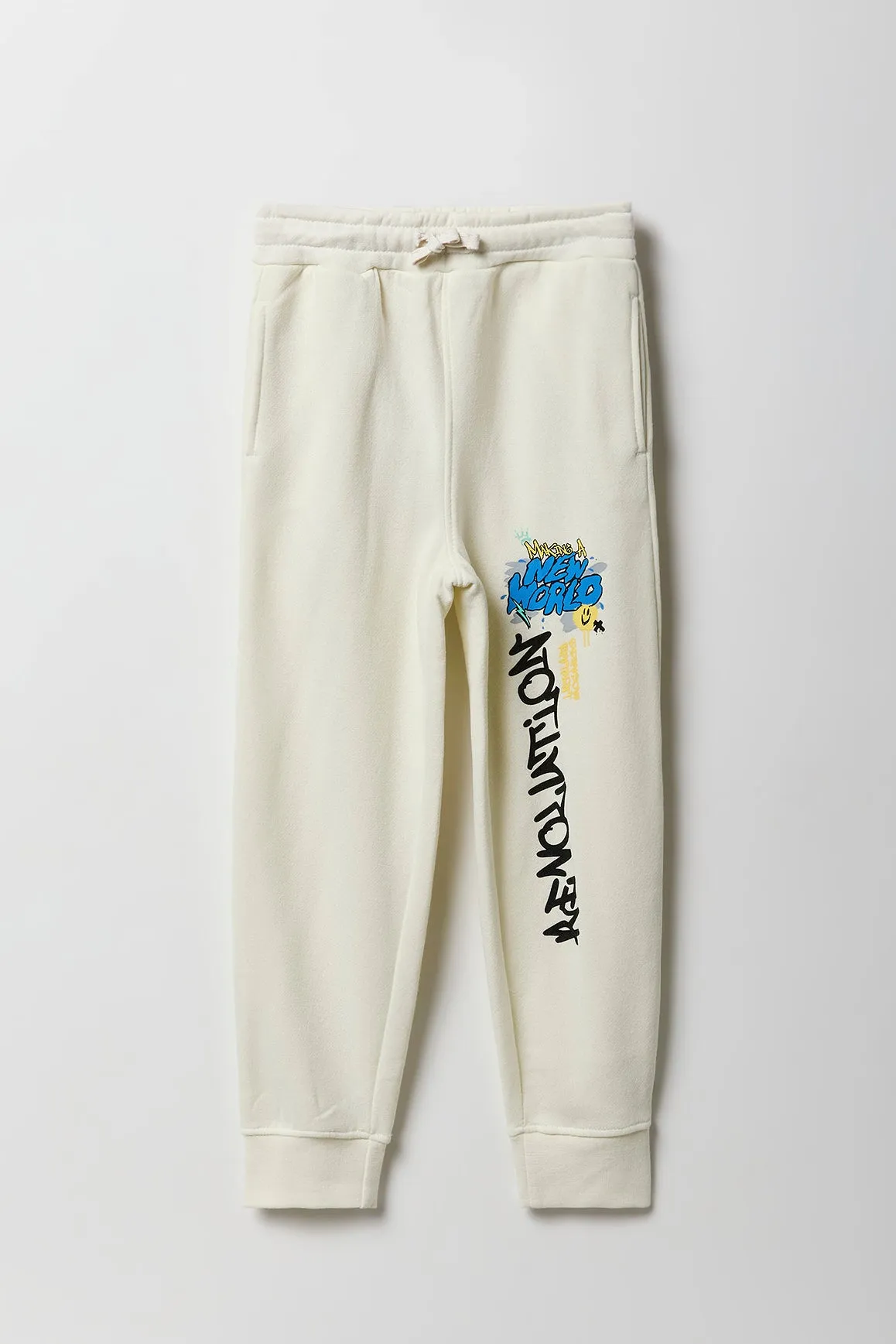 Boys Graphic Fleece Jogger