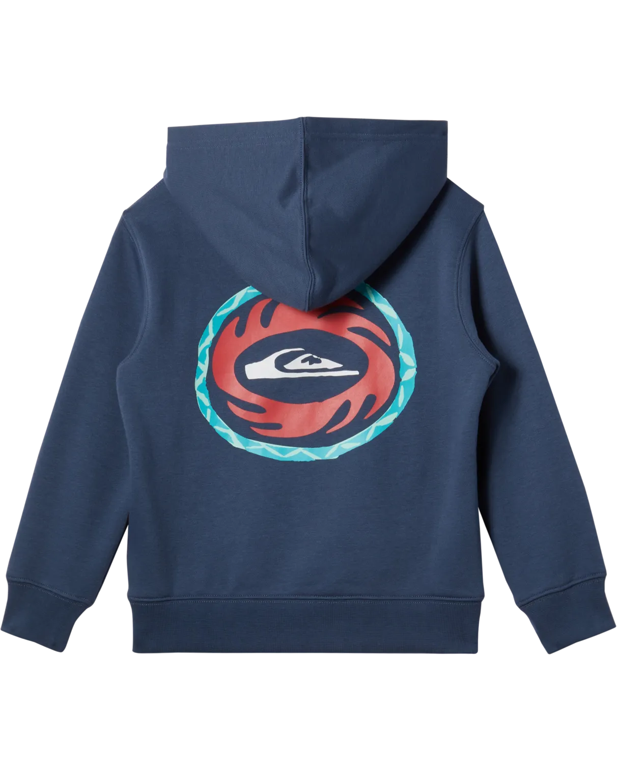 Boys Graphic Hoodie in Vintage Indigo & Red