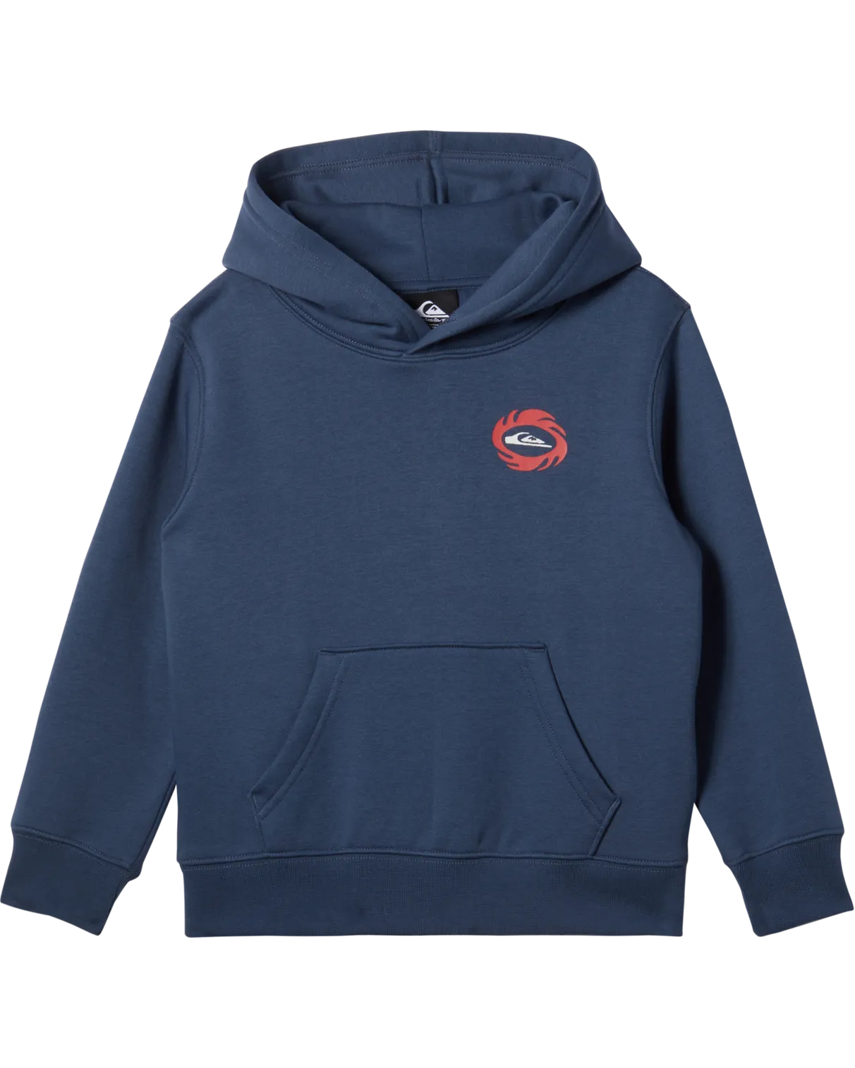 Boys Graphic Hoodie in Vintage Indigo & Red