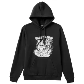 Brixton - Bass Brains Monster Hoodie Black