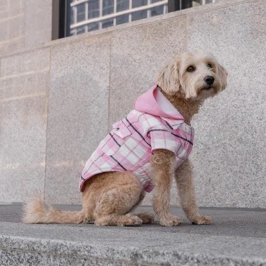 Canada Pooch Plaid Shacket