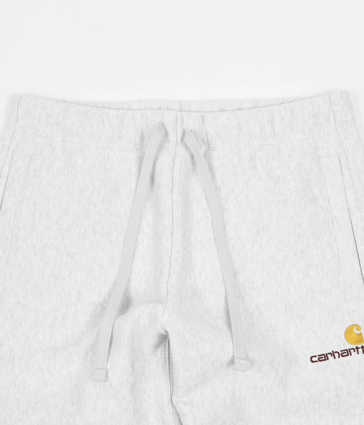 Carhartt American Script Sweatpants - Ash Heather