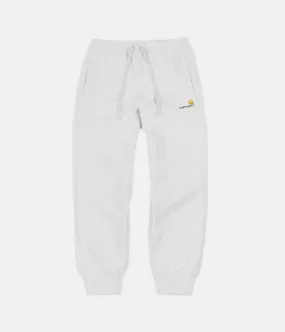 Carhartt American Script Sweatpants - Ash Heather