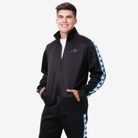 Carolina Panthers Stripe Logo Track Jacket