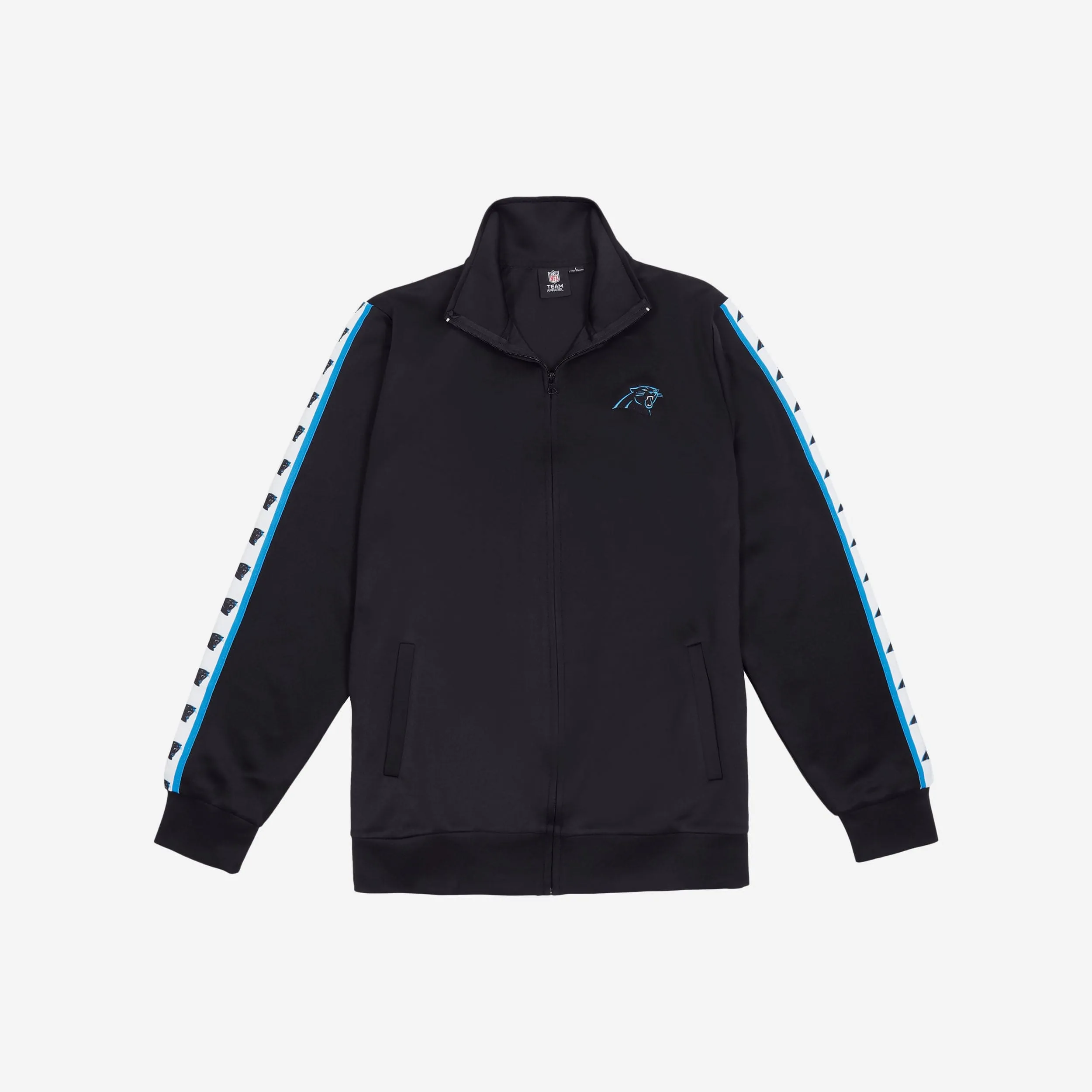 Carolina Panthers Stripe Logo Track Jacket