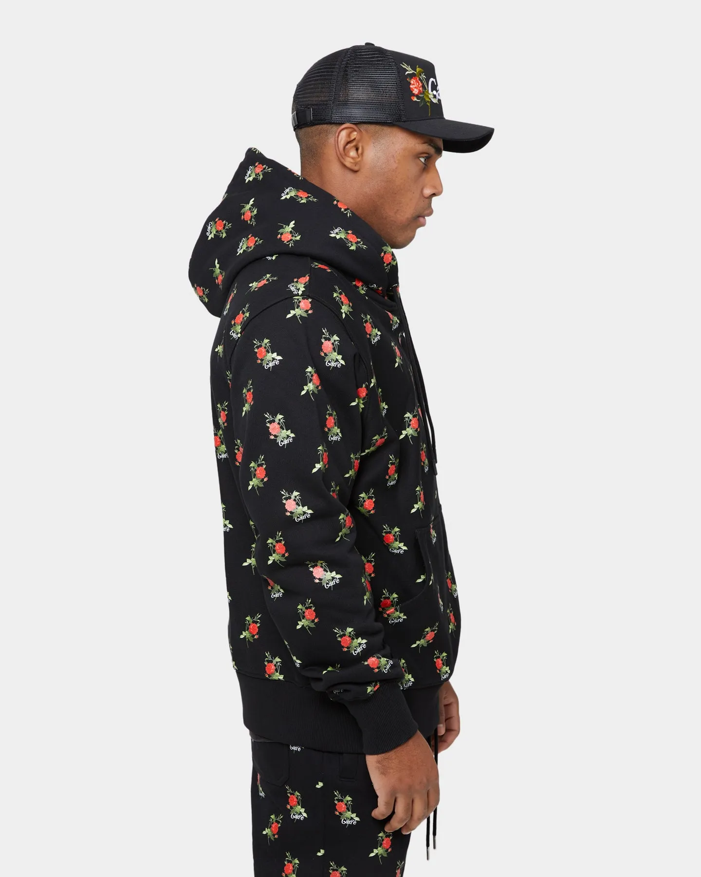 Carre Ament Repeat Hoodie Black