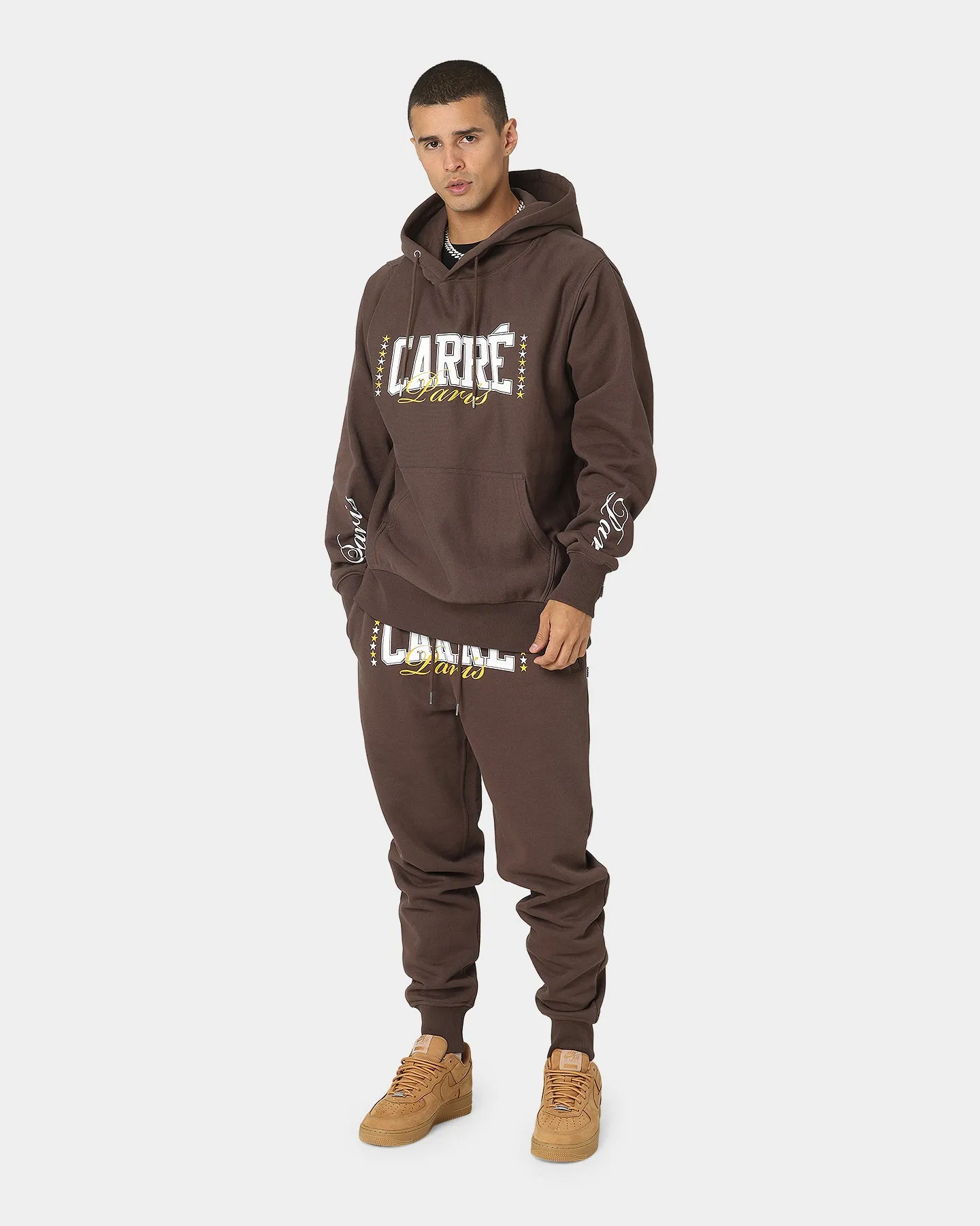 Carre Heavyweight CLS Hoodie Dark Brown