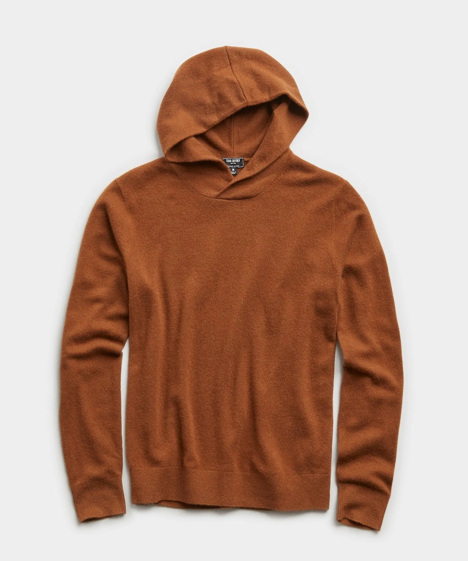 Cashmere Hoodie in Toasted Almond