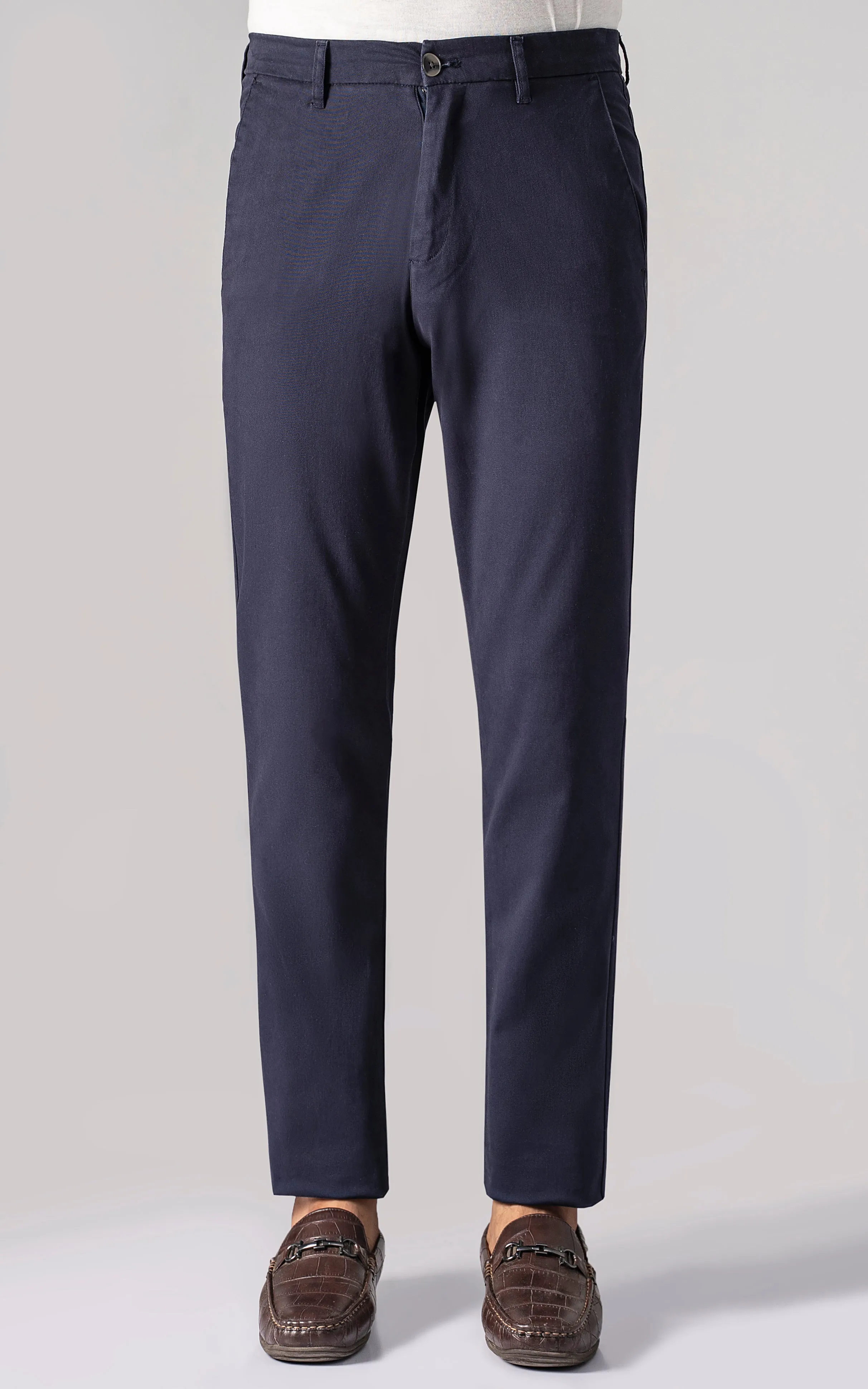 CASUAL  PANT CROSS POCKET NAVY